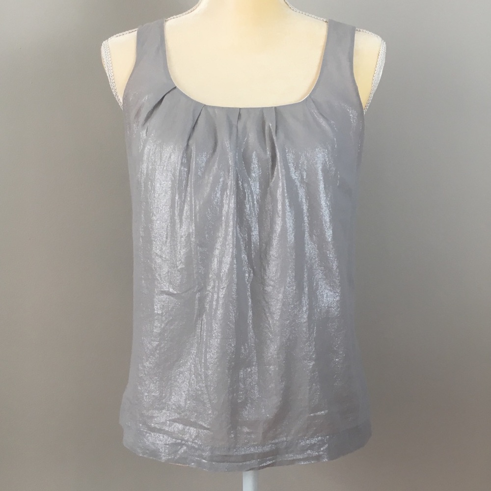 J. Crew Shimmery Tank Top
